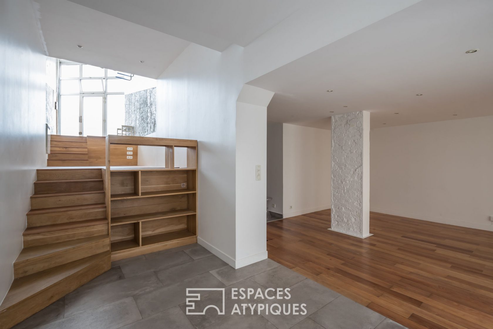 loft with patio
