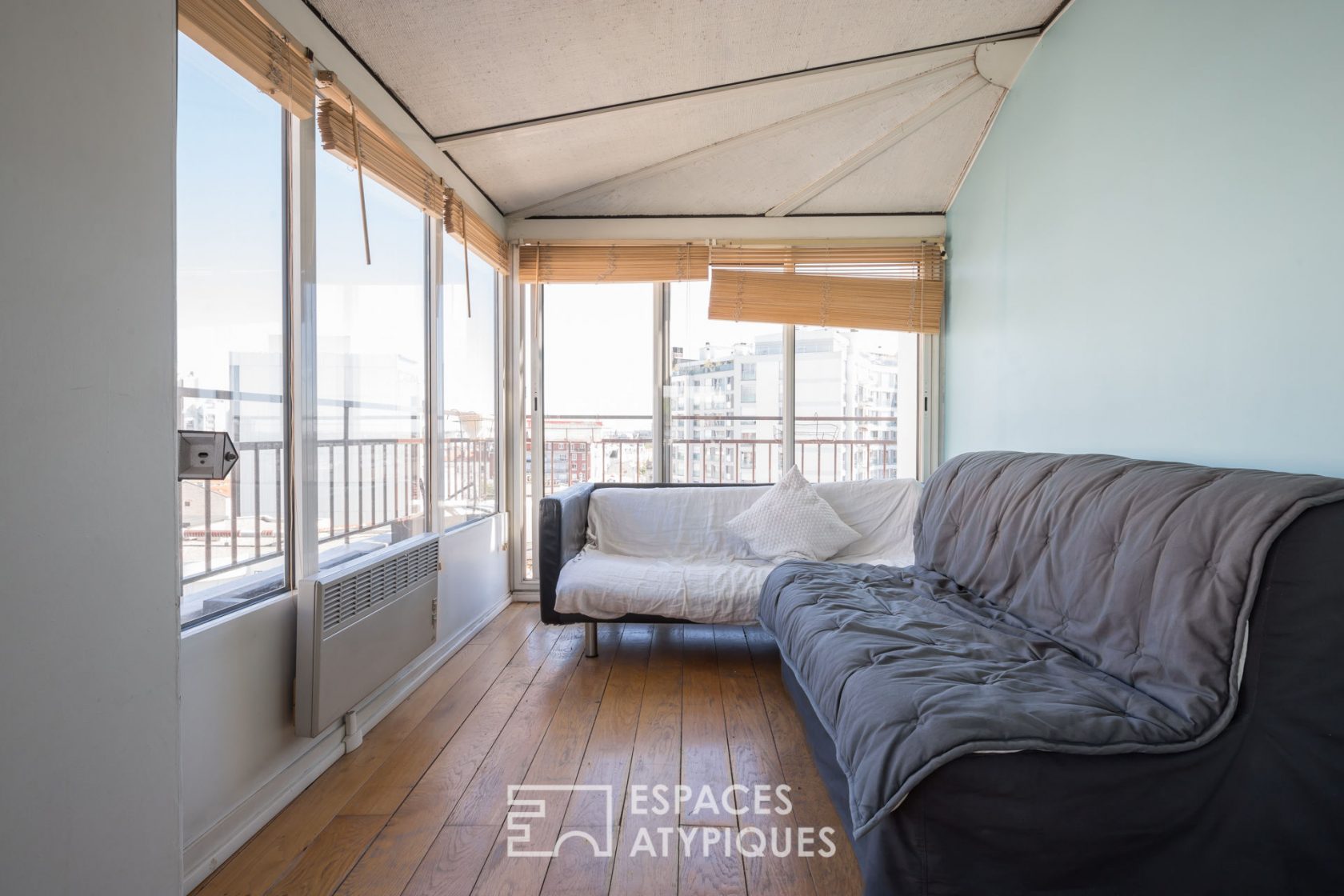 Duplex en dernier étage avec terrasse et vue