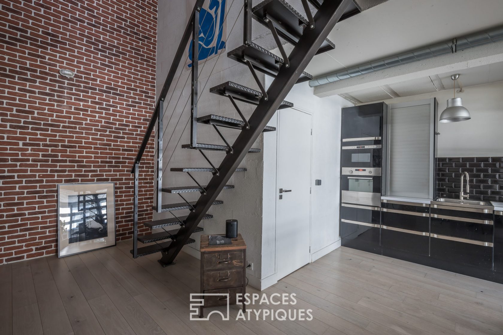 Duplex aux allures de loft new yorkais