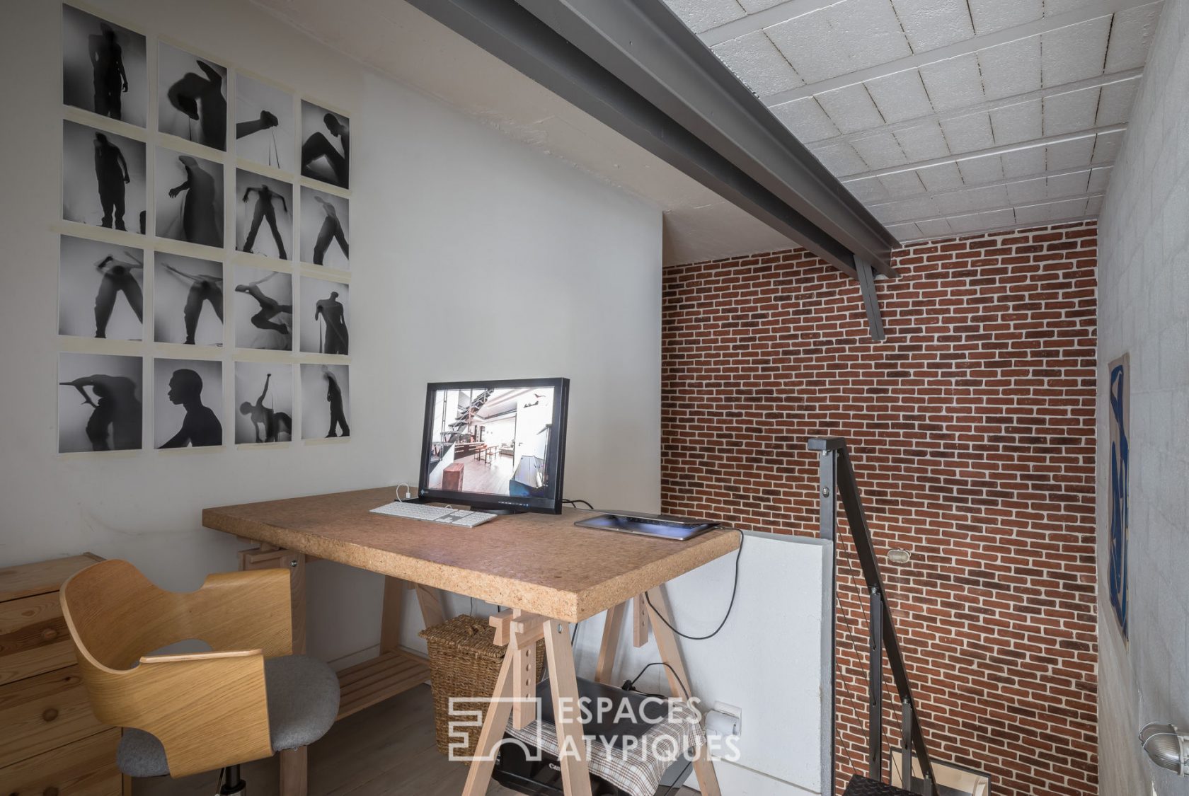 Duplex aux allures de loft new yorkais