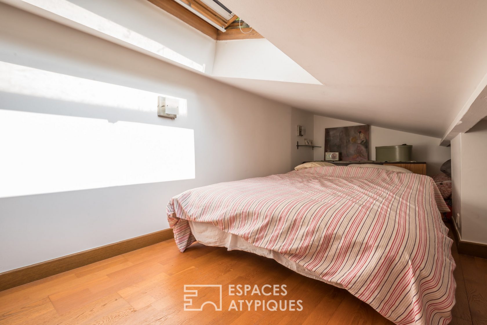 Top floor in a former coaching inn