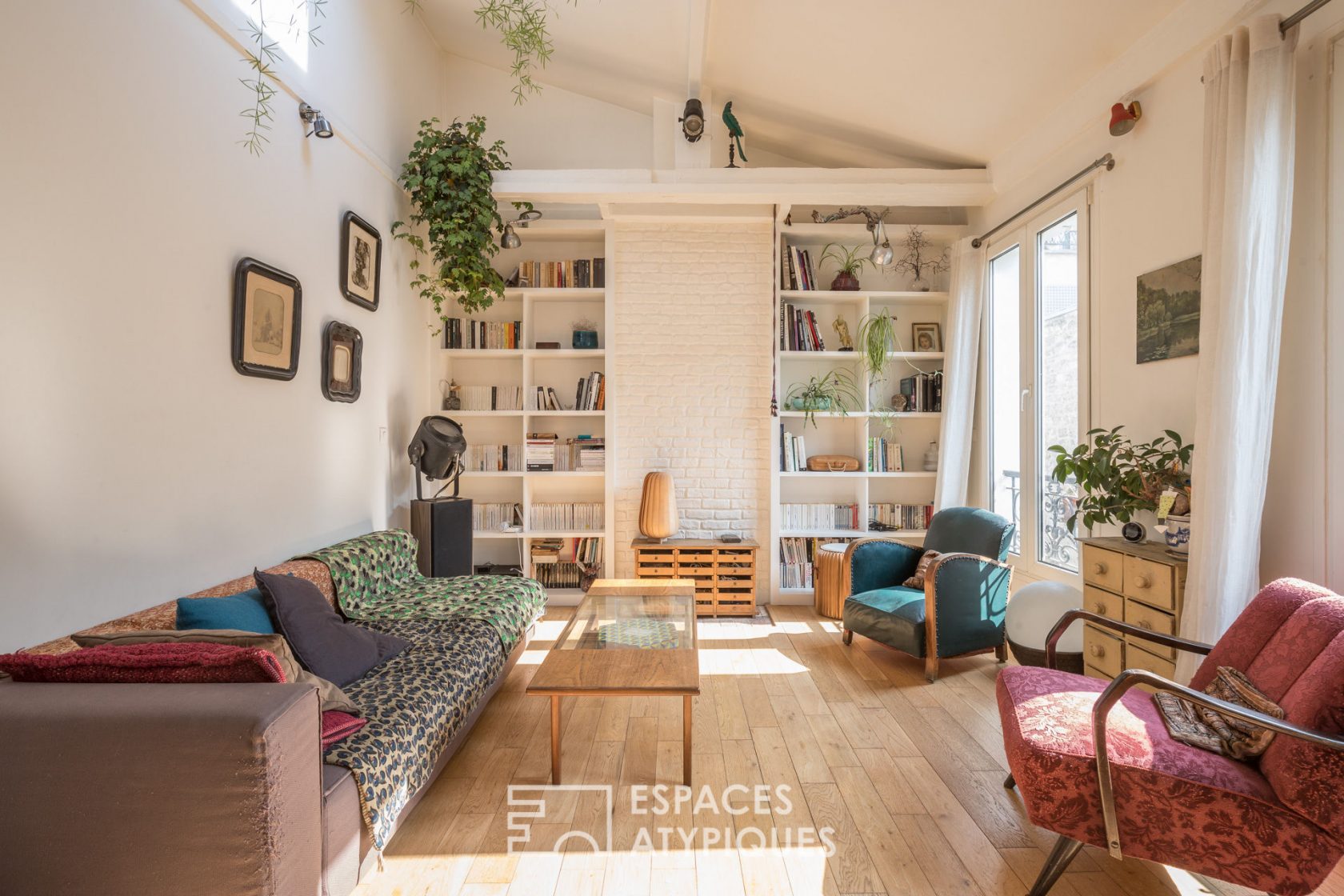 Top floor in a former coaching inn