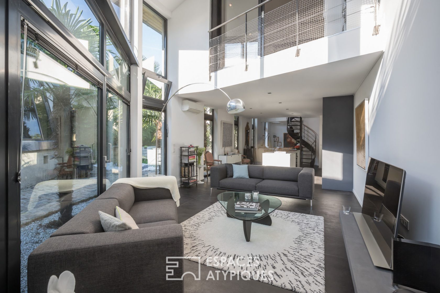 Architect house with terrace
