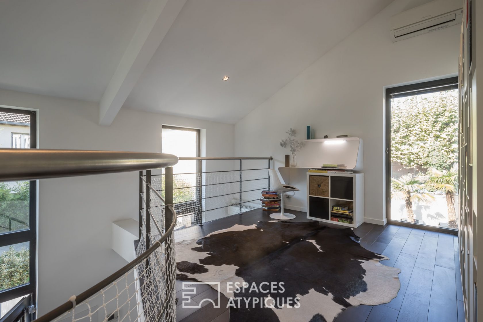 Architect house with terrace