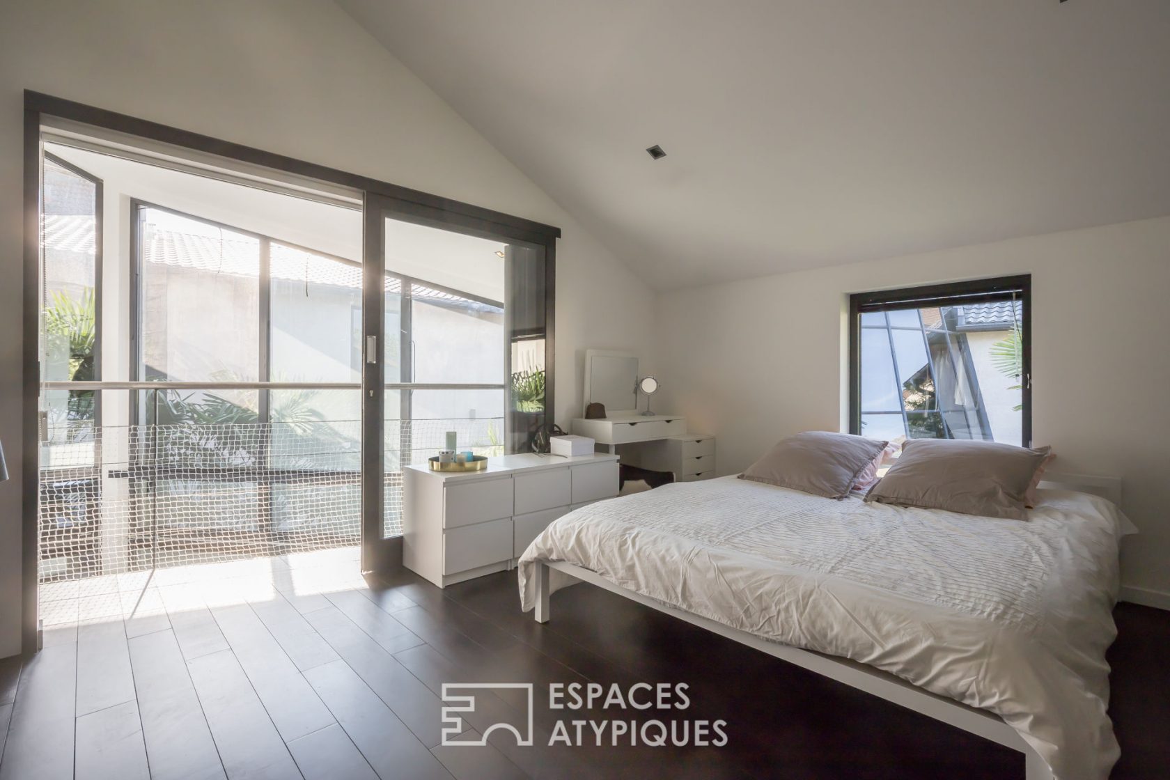 Architect house with terrace