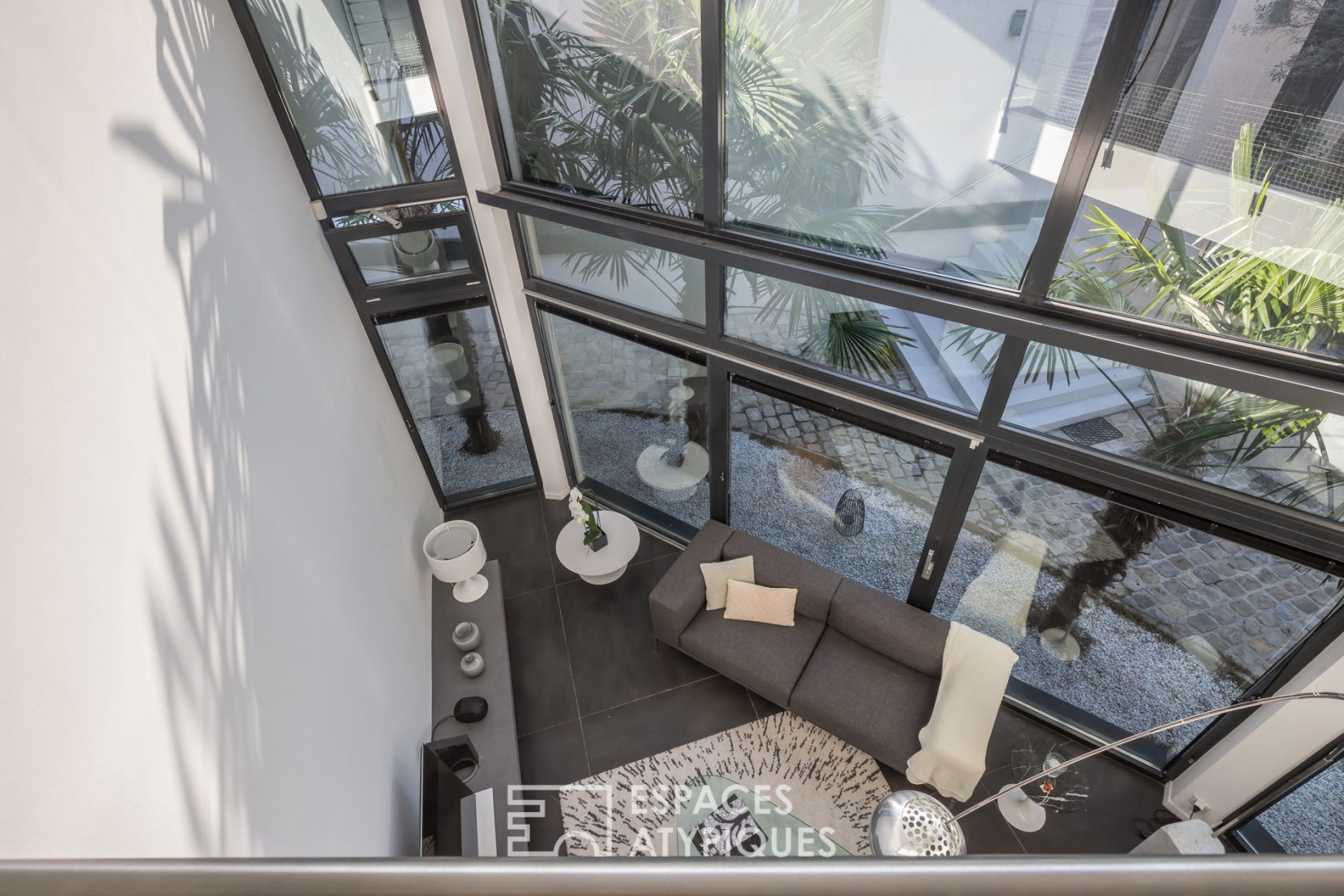 Architect house with terrace