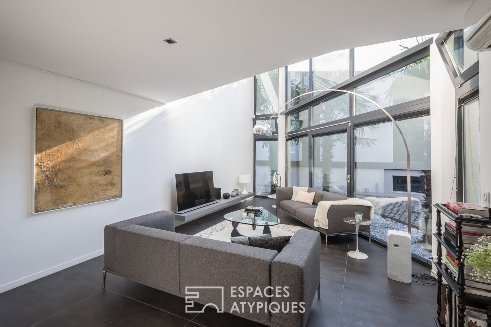 Architect house with terrace