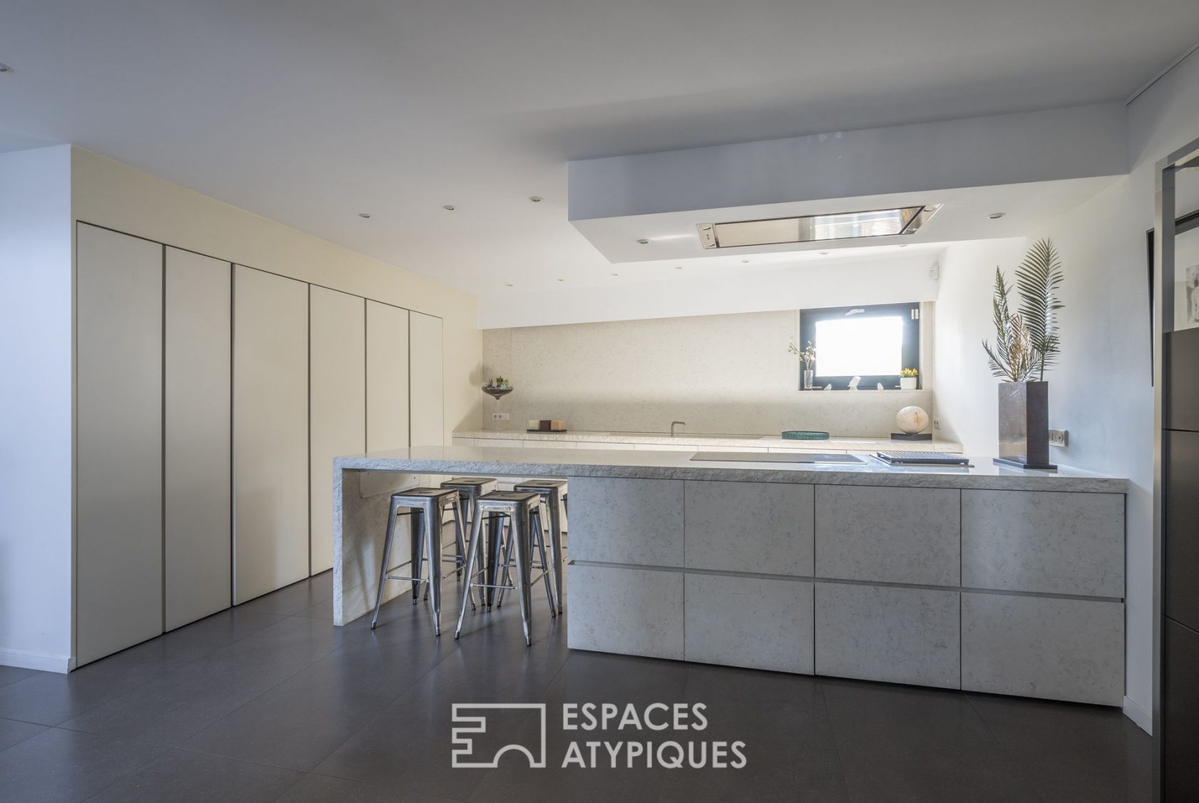 Architect house with terrace