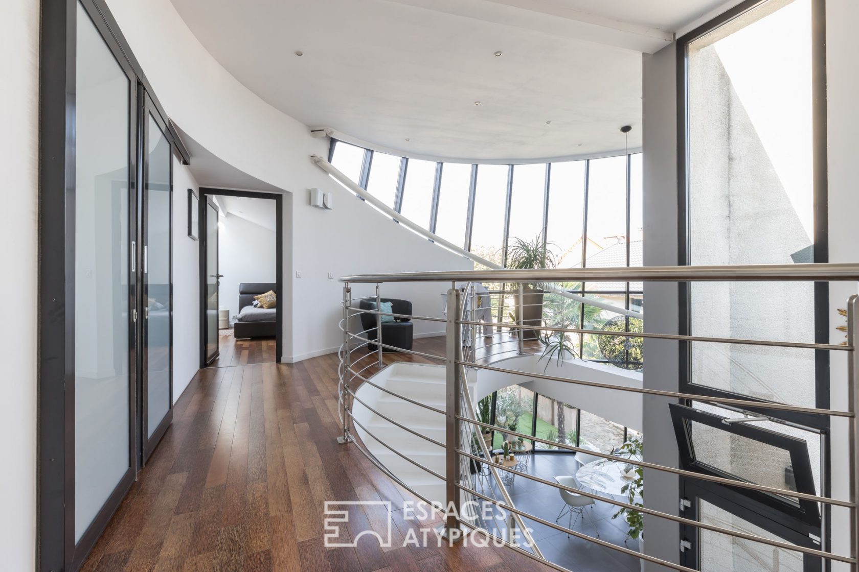 Architect house with terrace