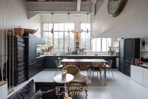 Duplex loft in an old factory
