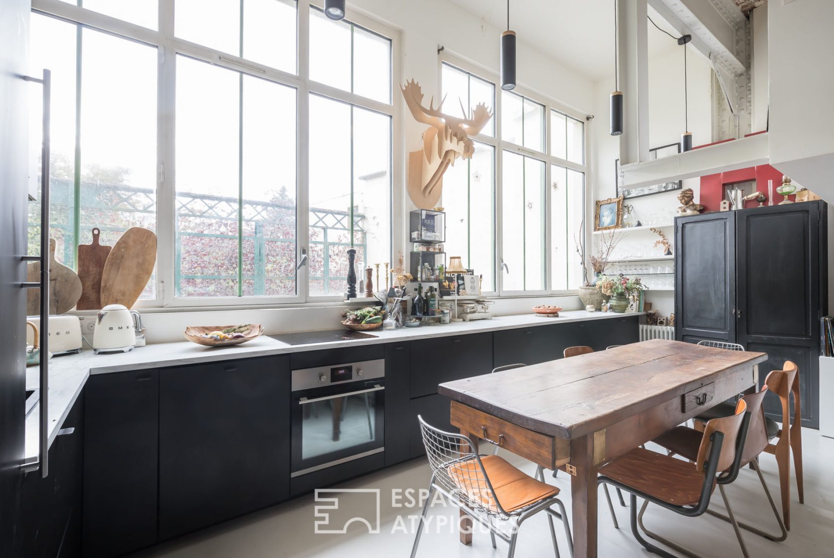 Duplex loft in an old factory