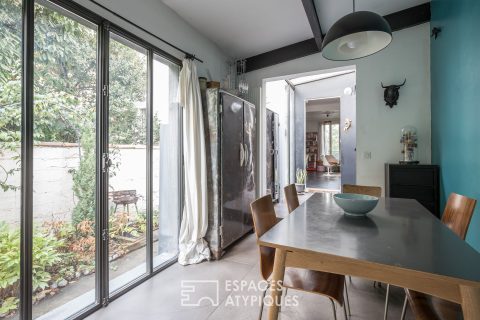 House with garden