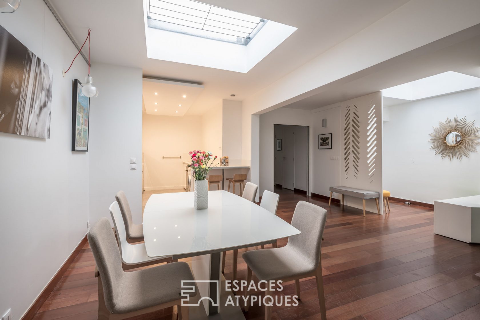 Appartement repensé par architecte