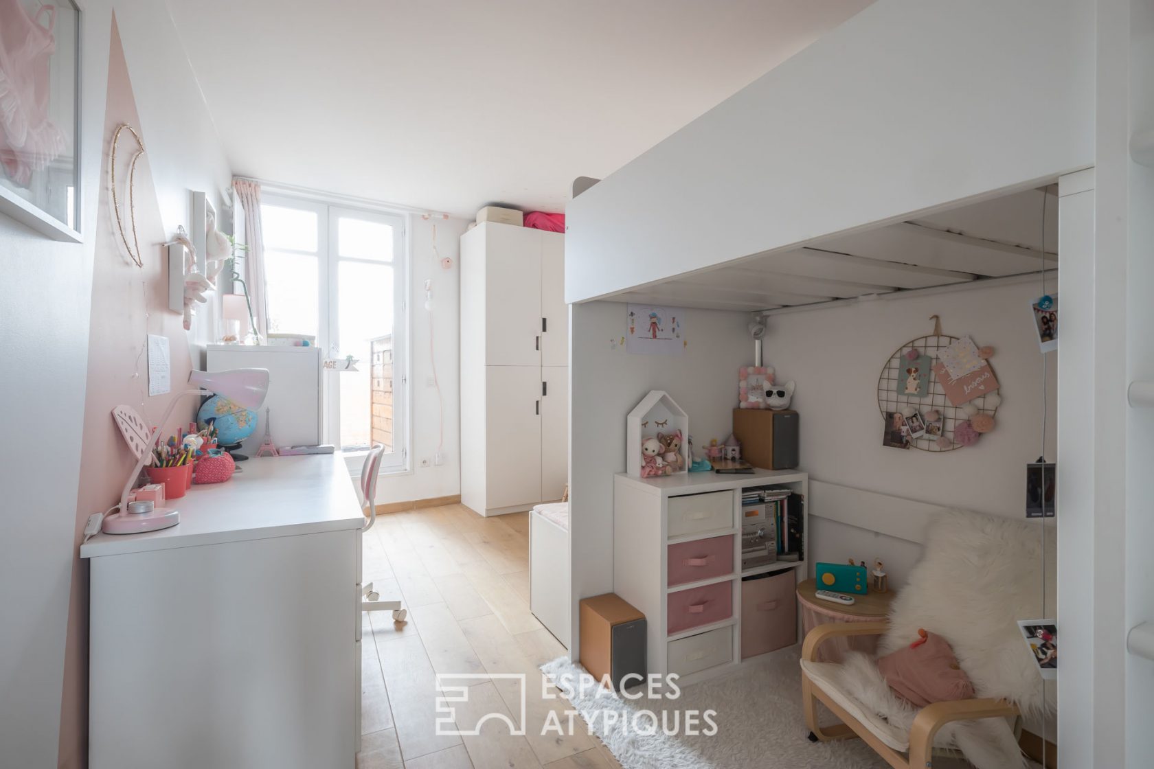 Duplex en dernier étage avec terrasses