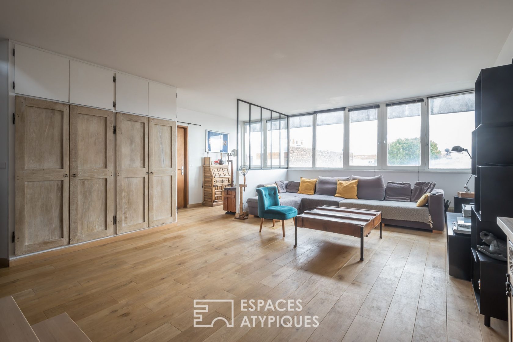 Duplex en dernier étage avec terrasses