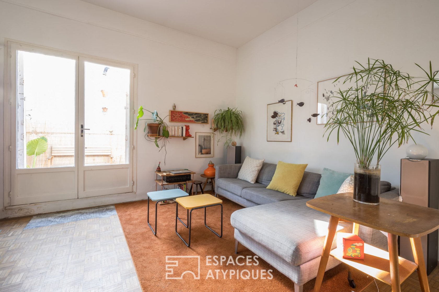 Bohemian apartment with terrace