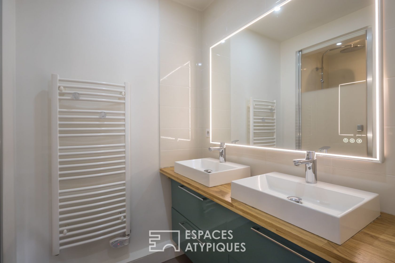Appartement repensé par architecte
