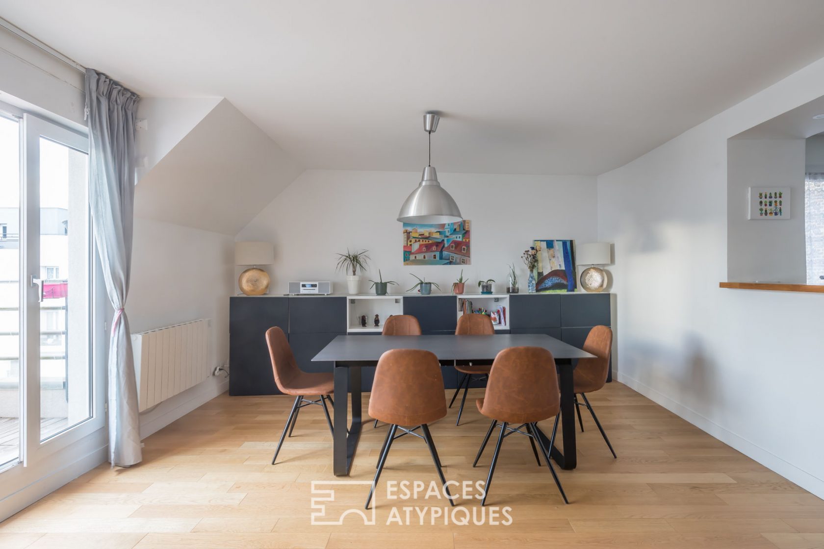 Appartement repensé par architecte