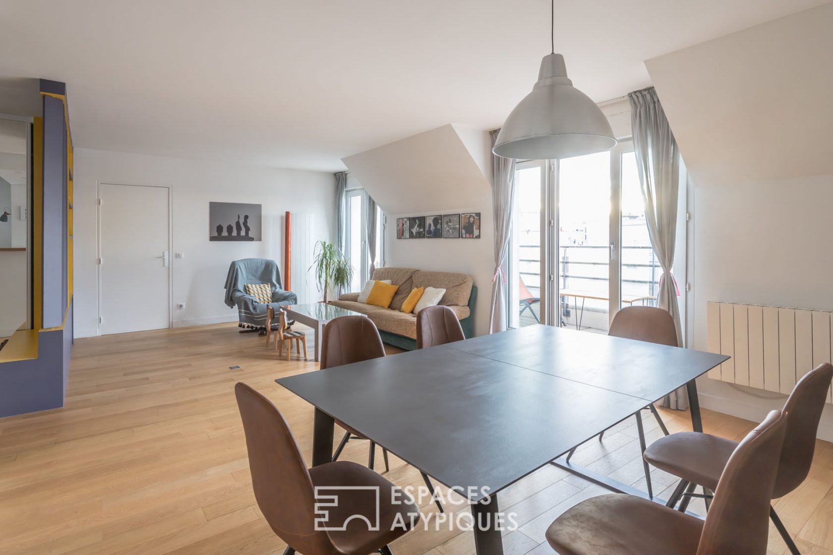 Appartement repensé par architecte