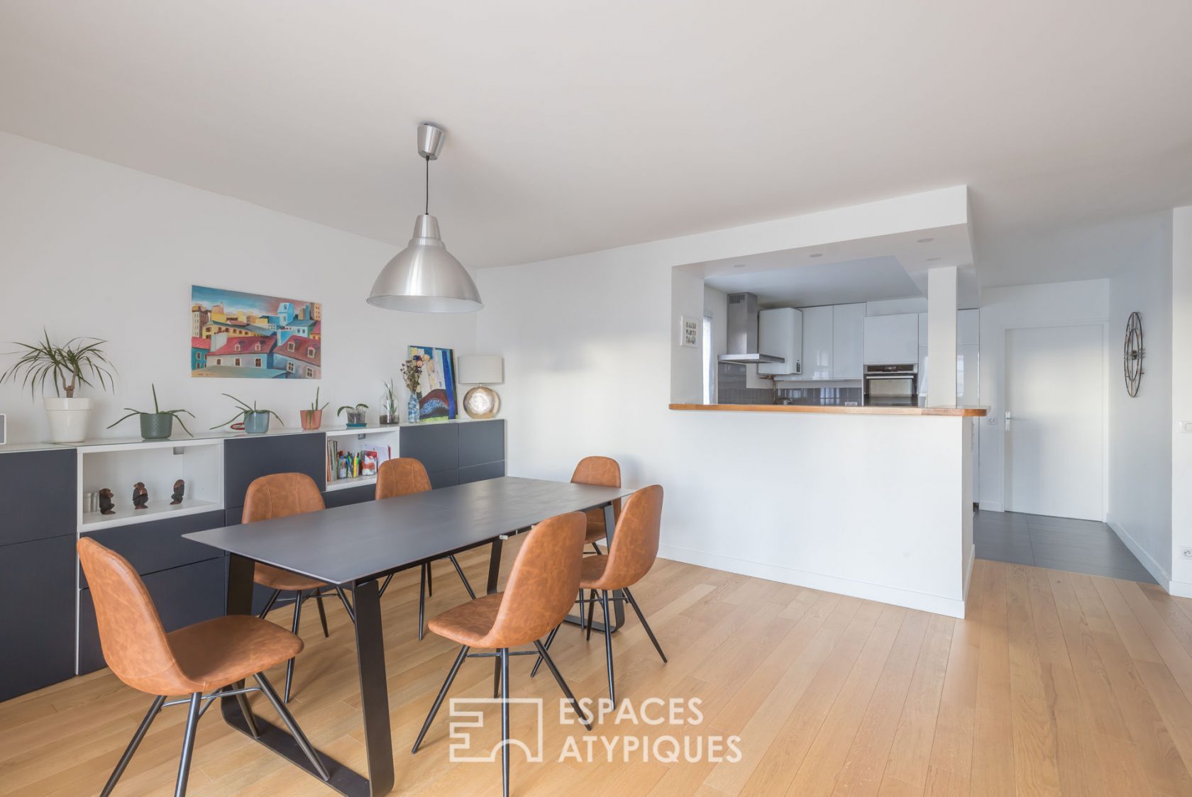 Appartement repensé par architecte