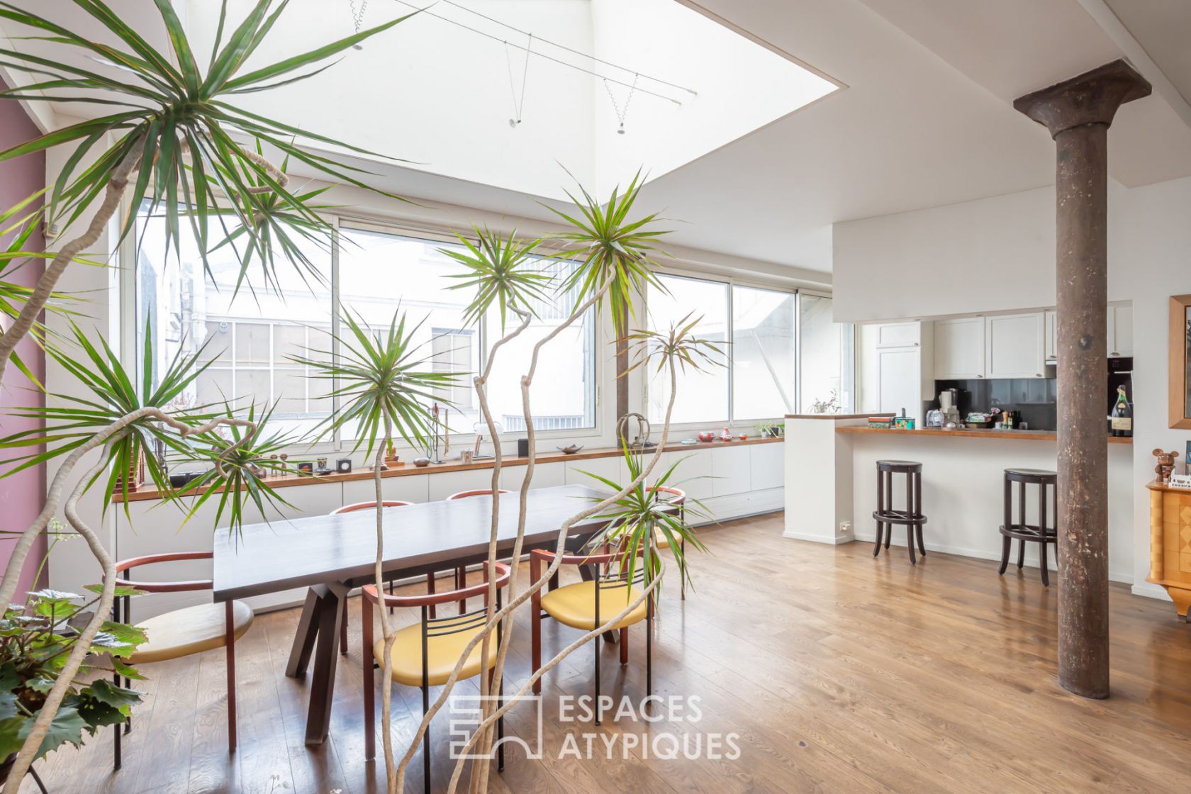 Duplex industrial loft