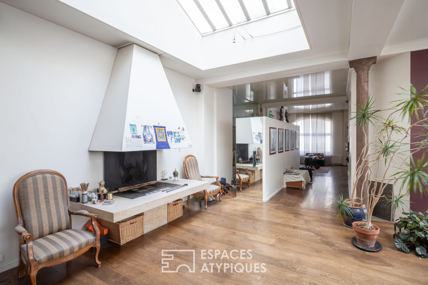 Duplex industrial loft