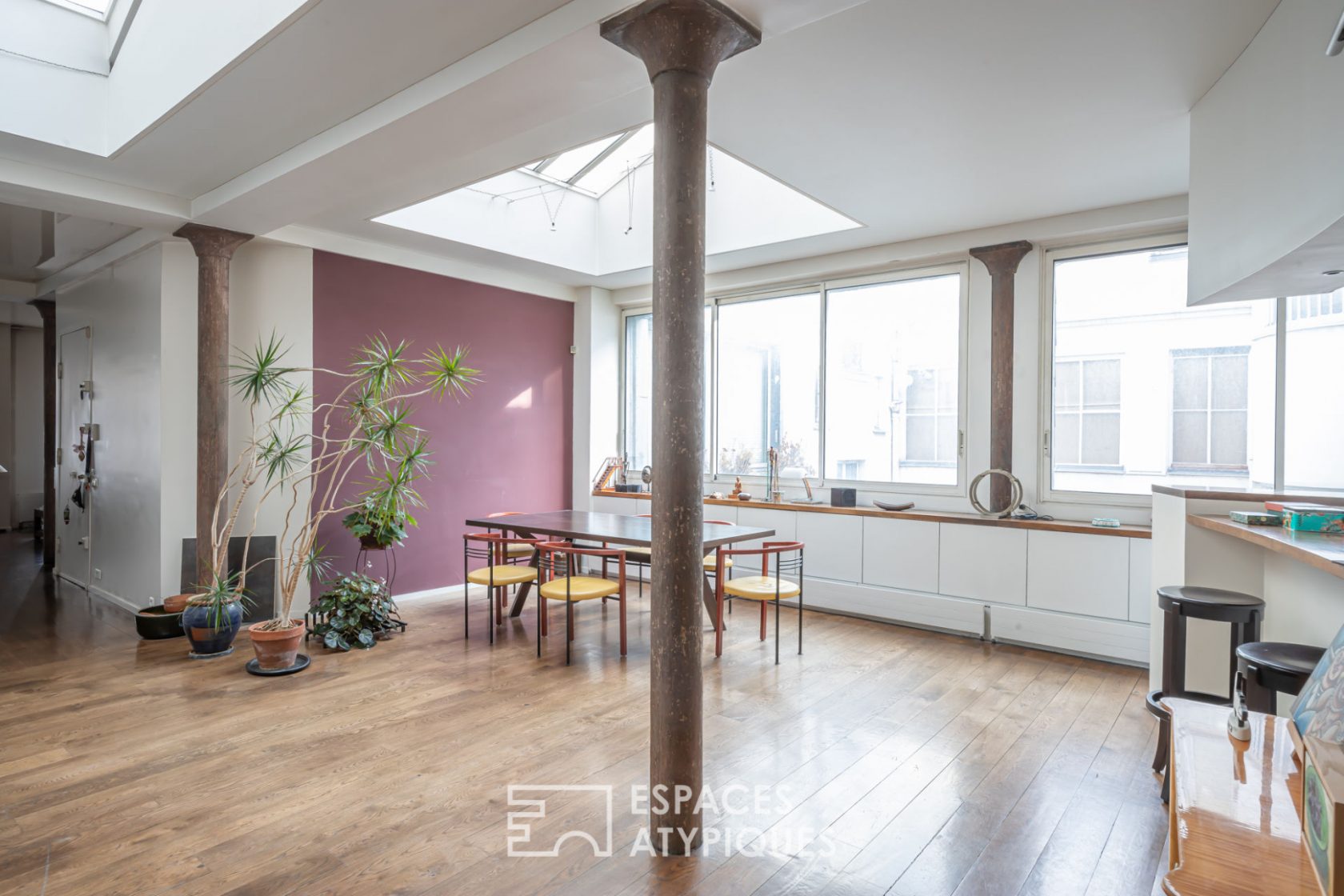 Duplex industrial loft