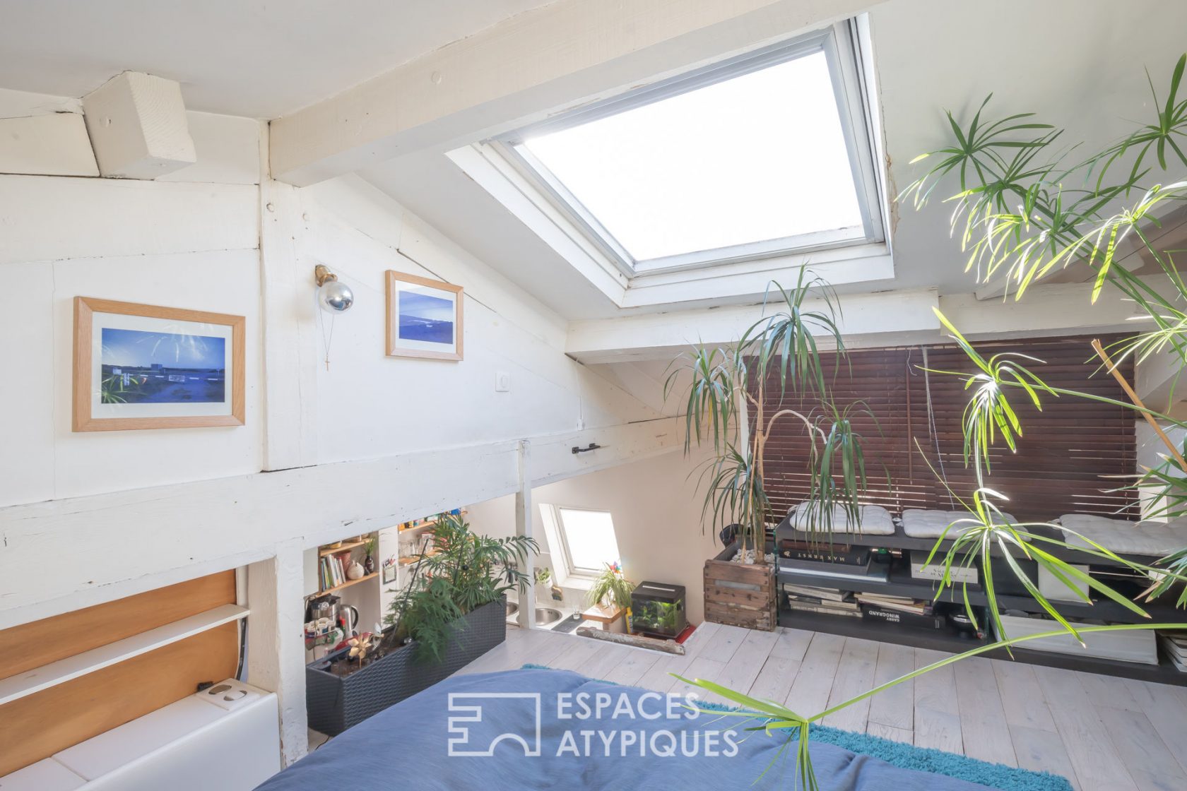 Top floor with view and mezzanine