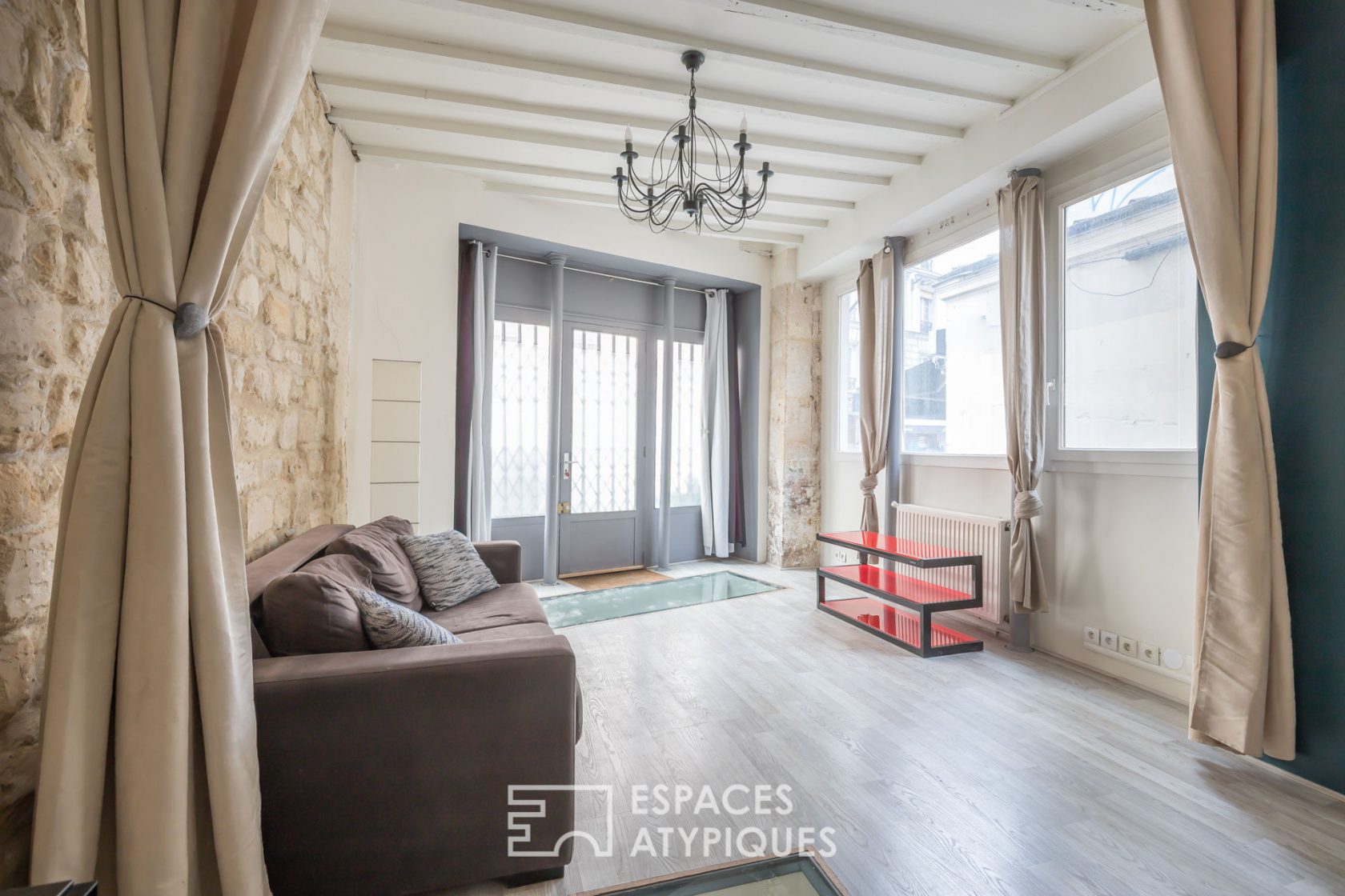 Loft dans un ancien café