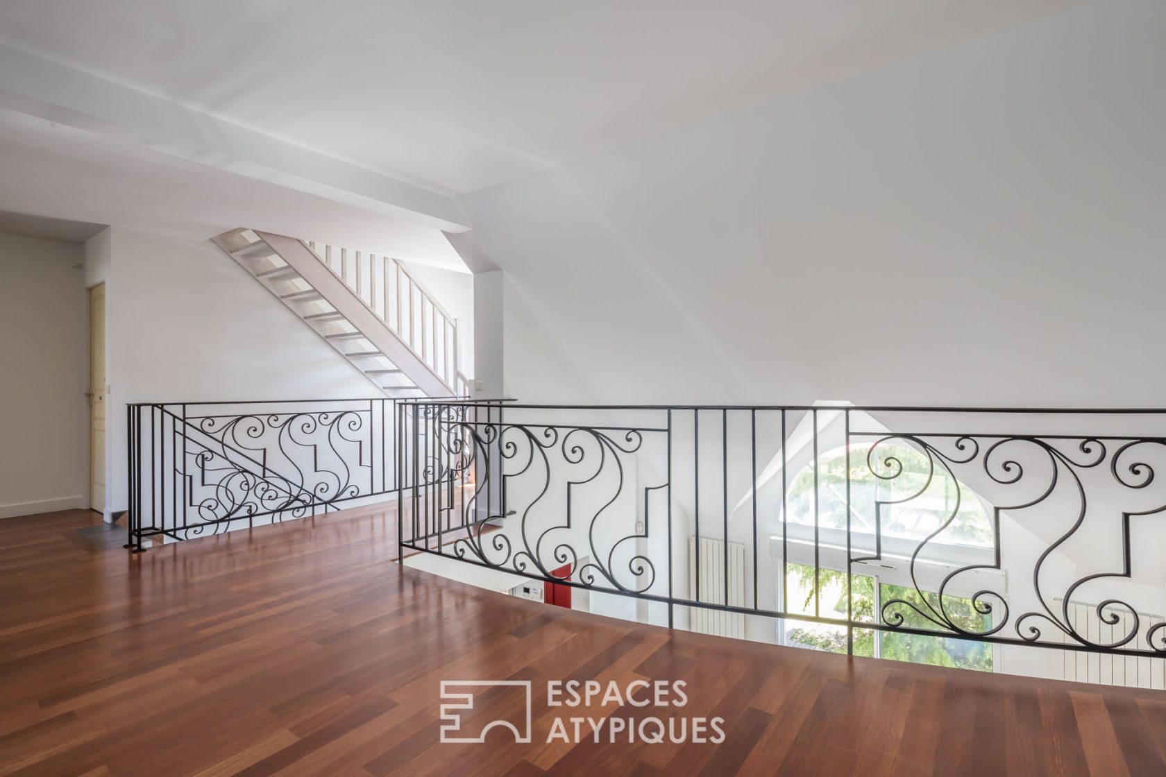 House with garden and terraces