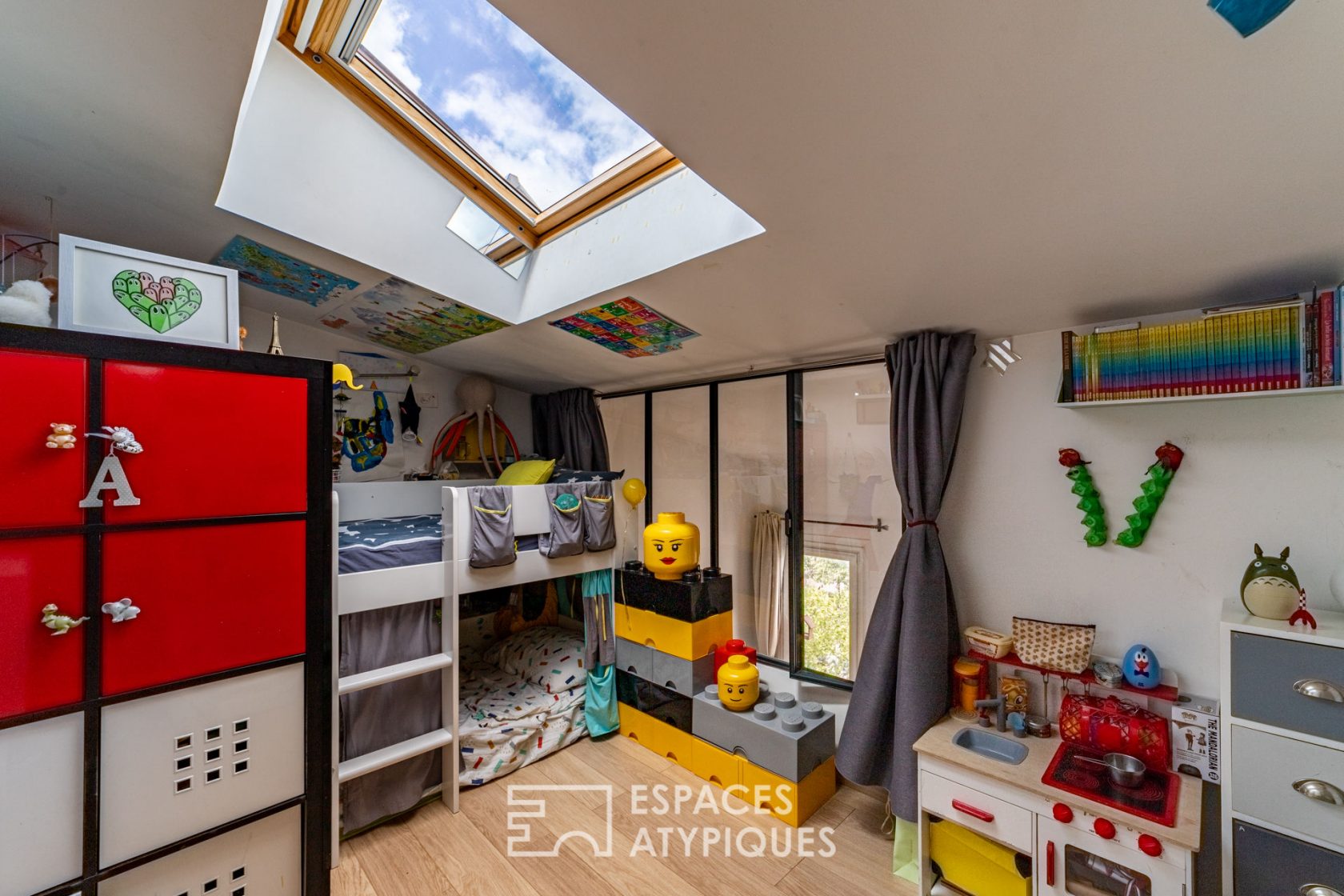 Top floor duplex in a former maternity ward