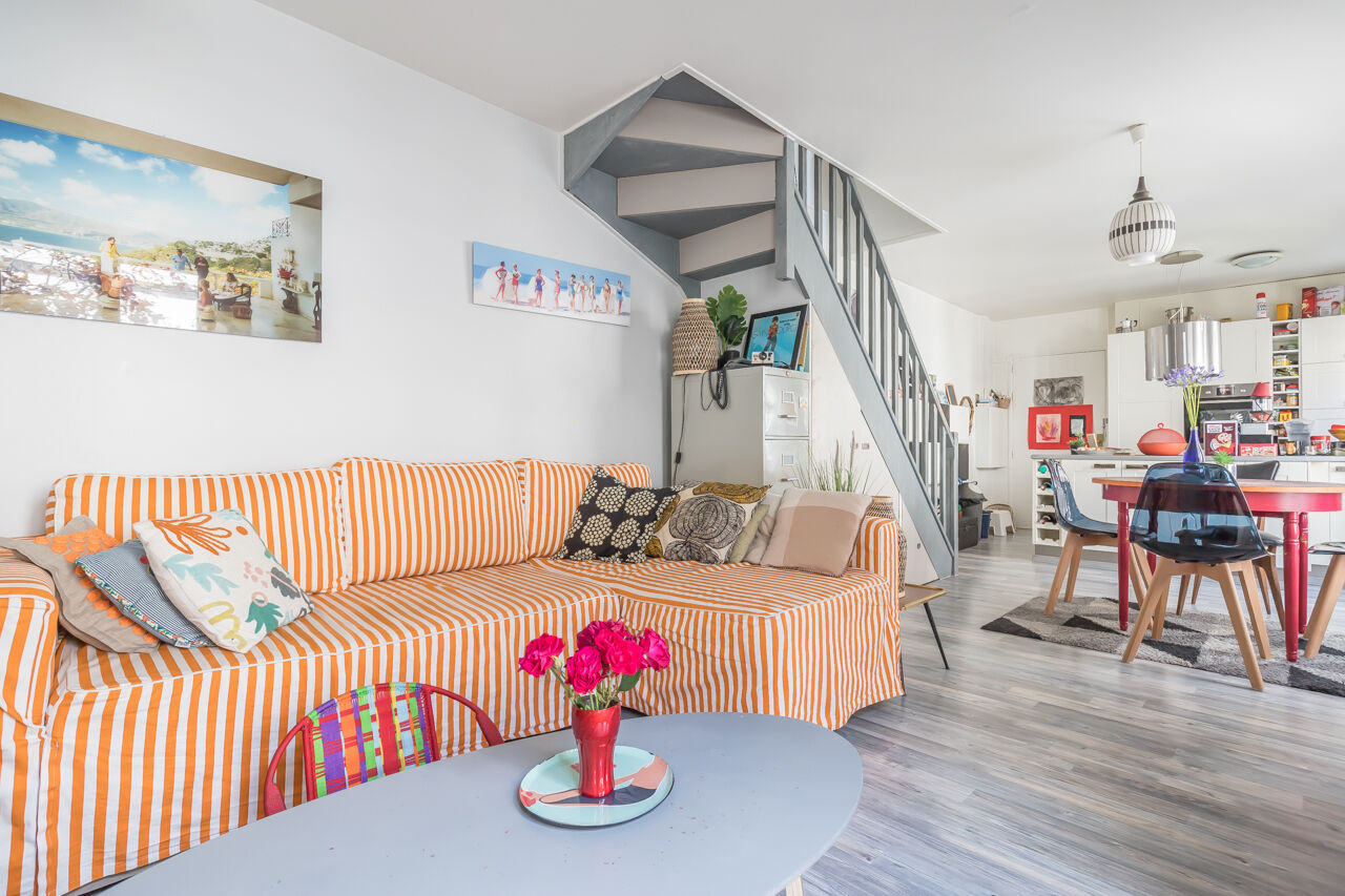 Top floor duplex with balconies