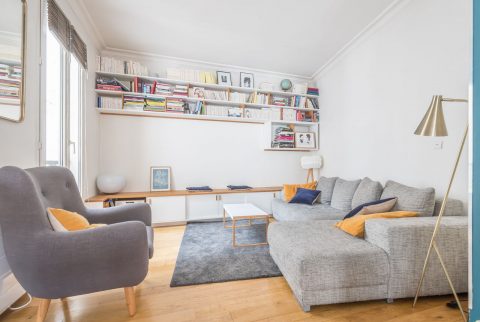 Contemporary top floor duplex