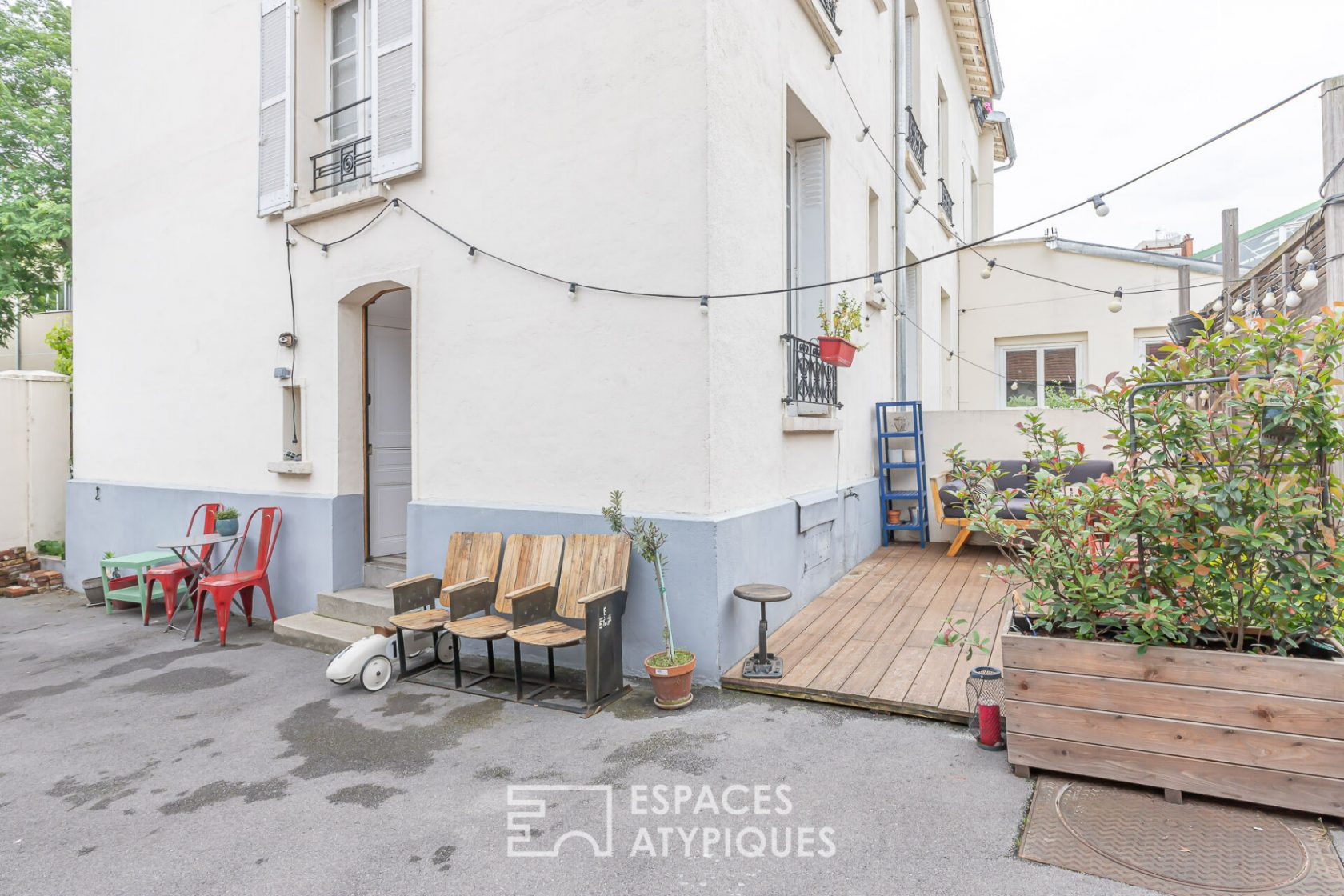 Workers’ house with terrace