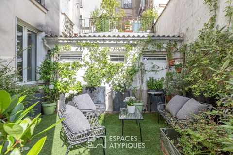Old bakery rehabilitated with garden