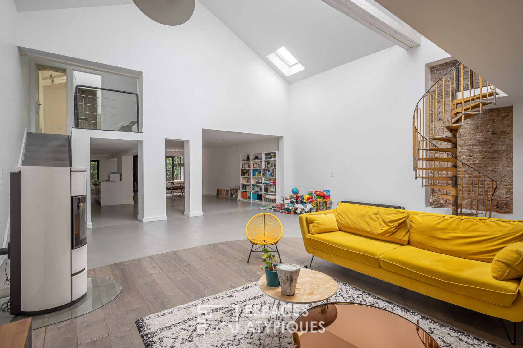 Architect’s loft in a former foundry
