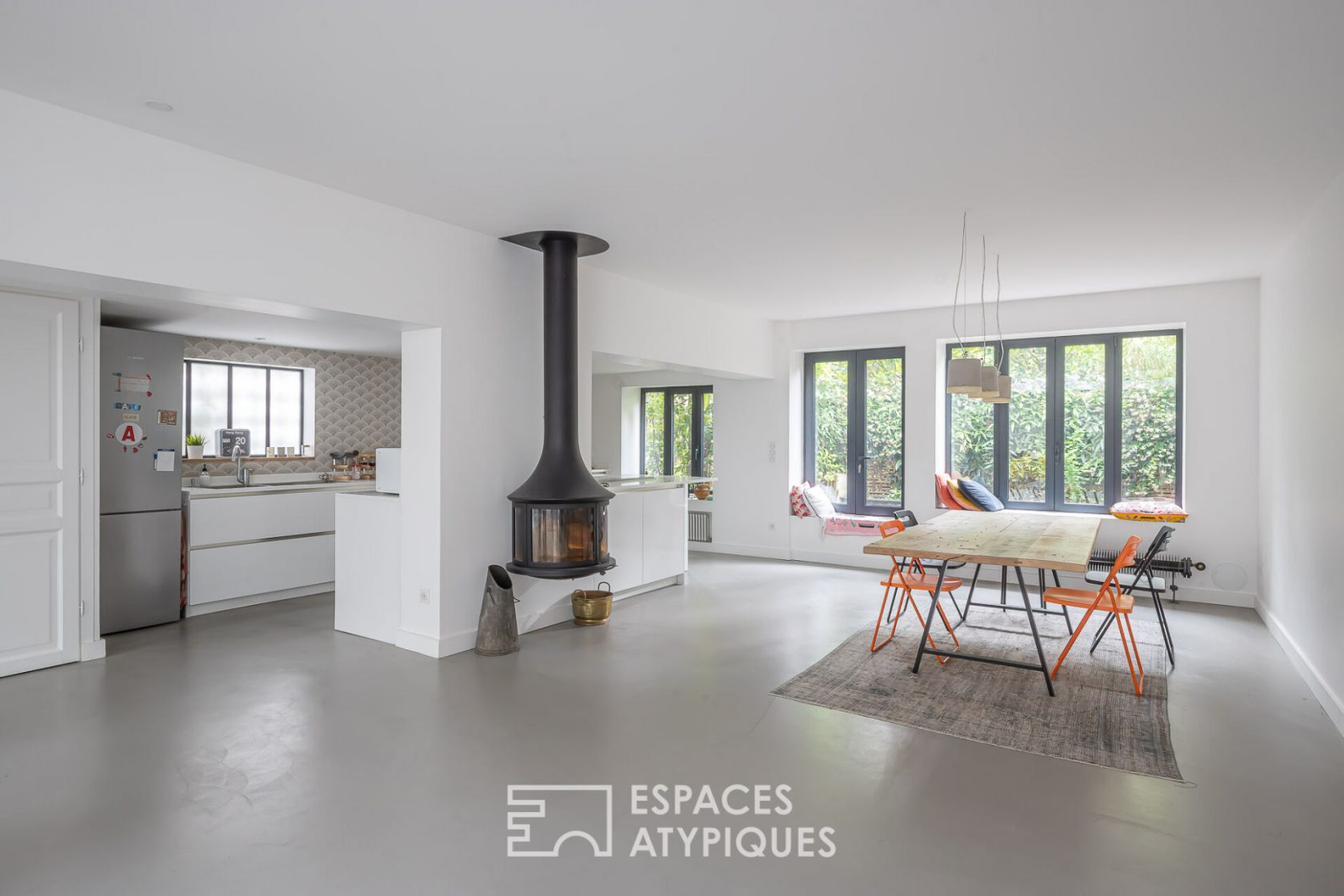 Architect’s loft in a former foundry