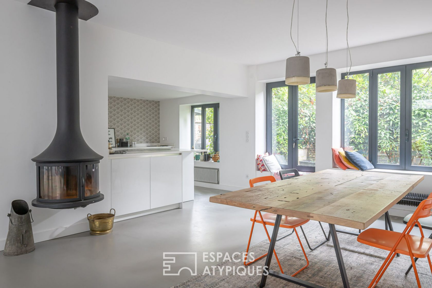 Architect’s loft in a former foundry