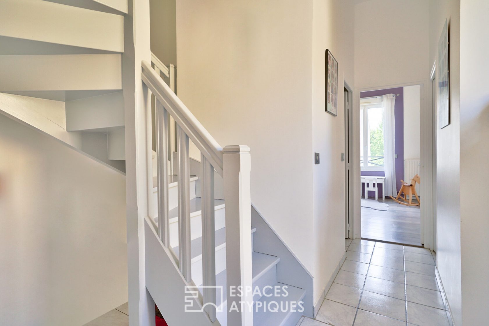 Triplex with terrace in a former convent
