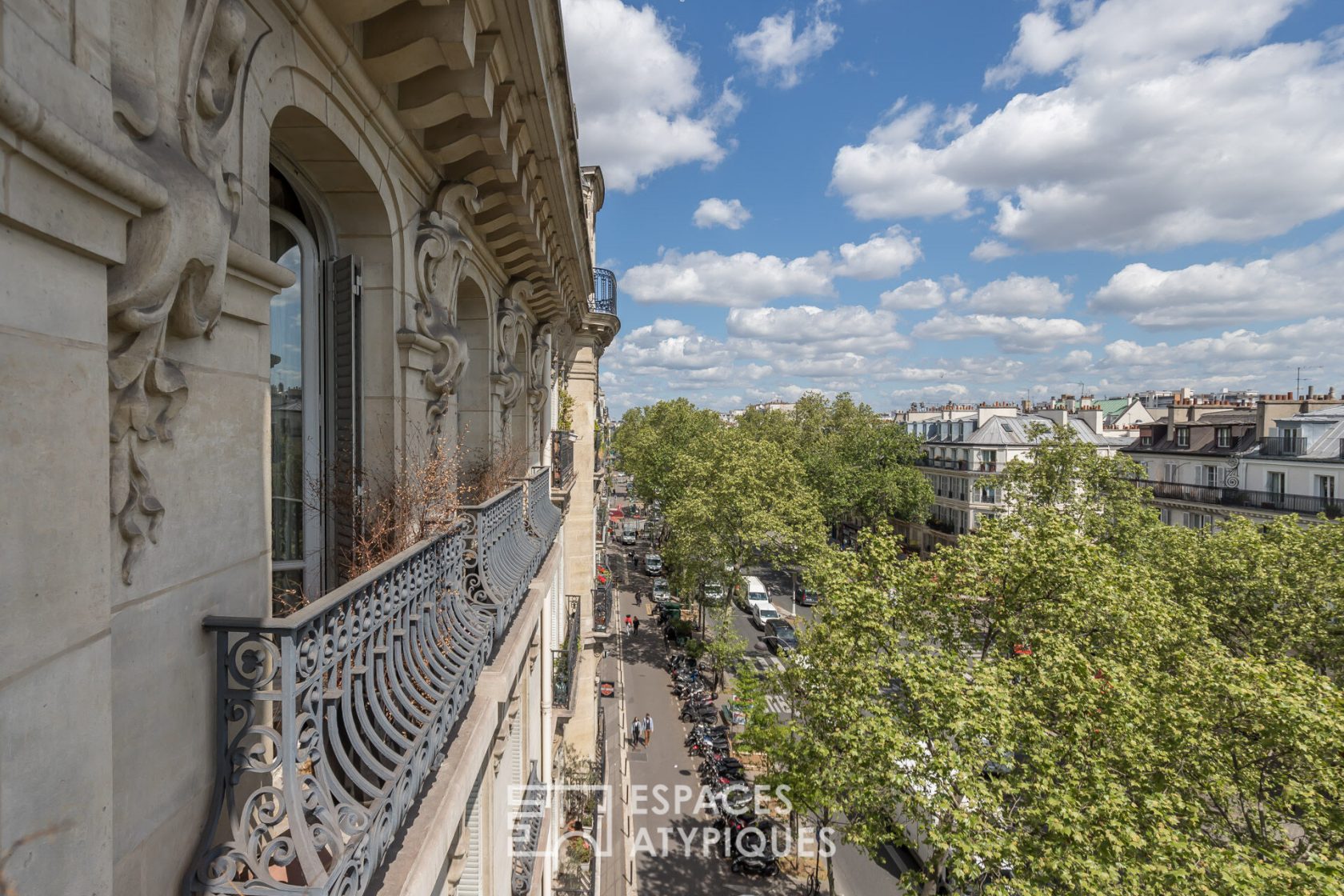 Appartement néo-classique dans le Marais