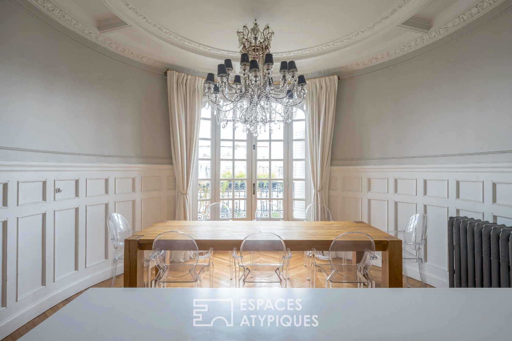 Appartement néo-classique dans le Marais