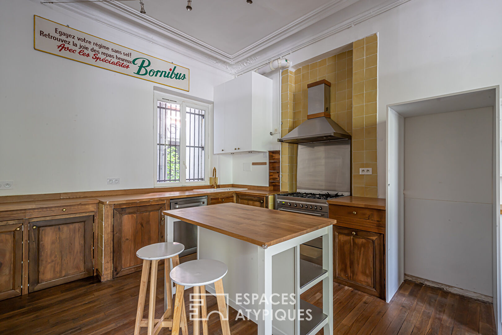 Duplex in a former mustard store