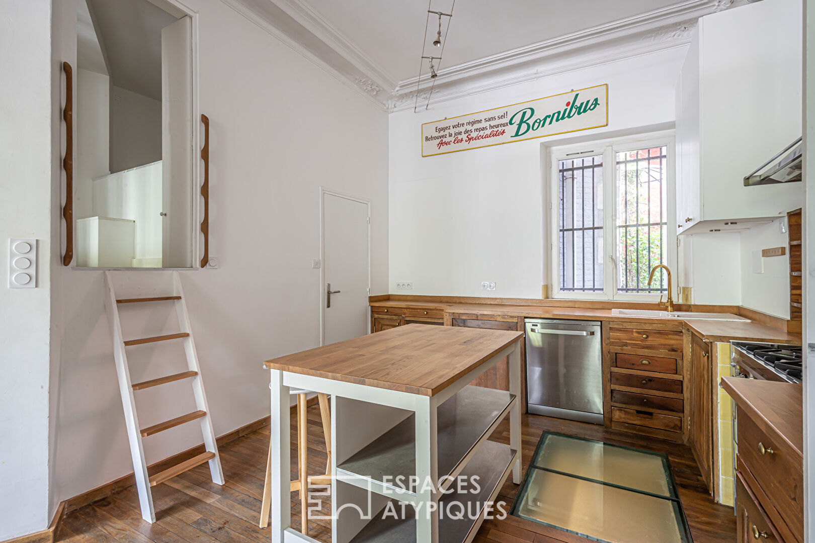 Duplex dans un ancien magasin de moutarde