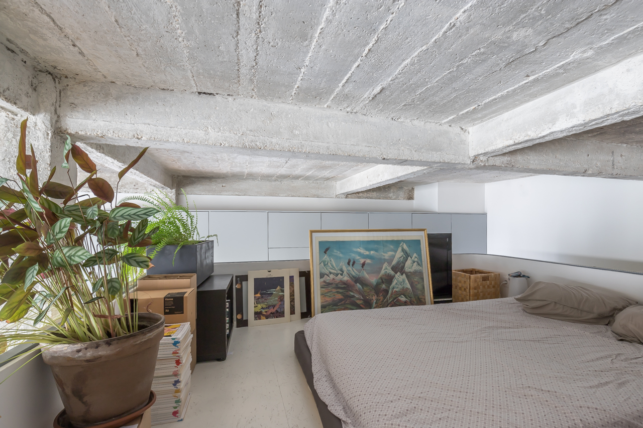 Architect’s loft in an old ironwork