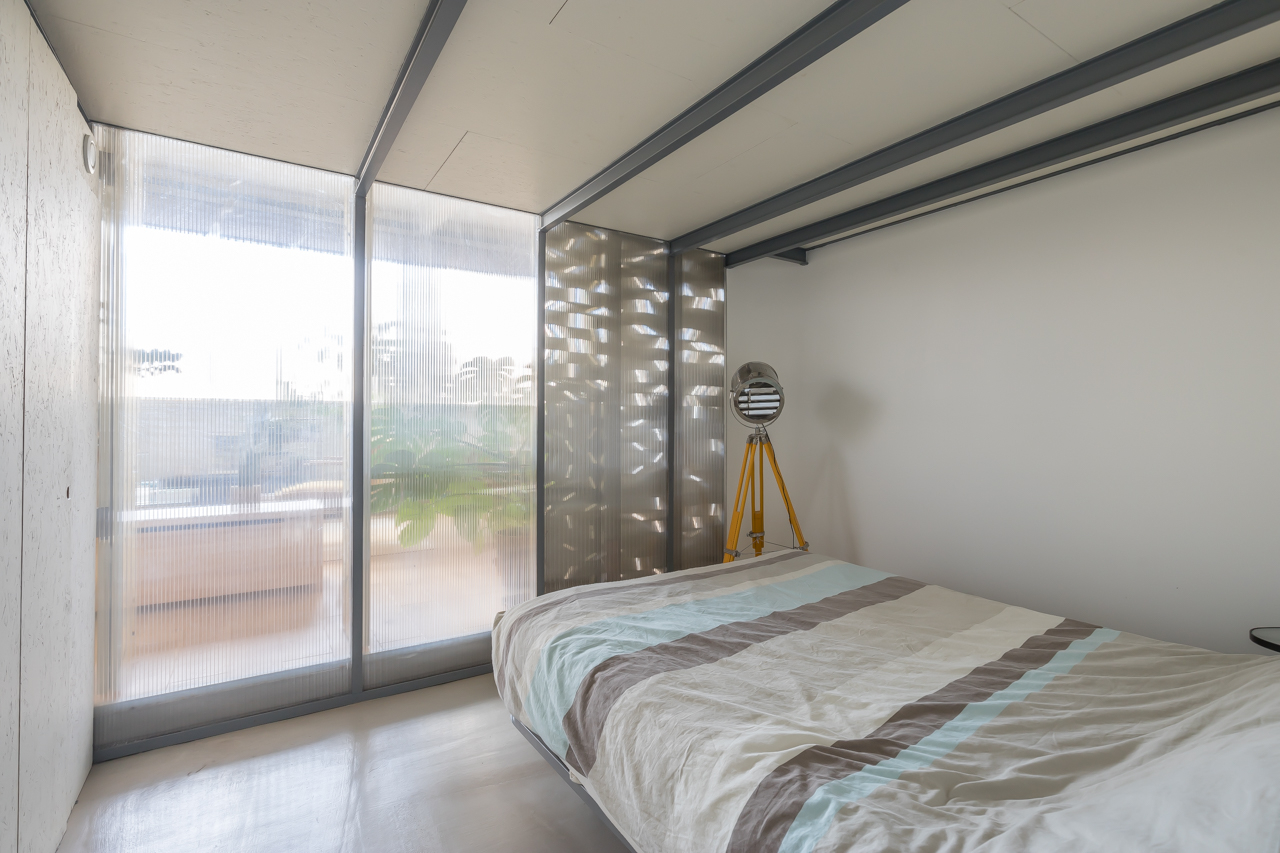 Architect’s loft in an old ironwork