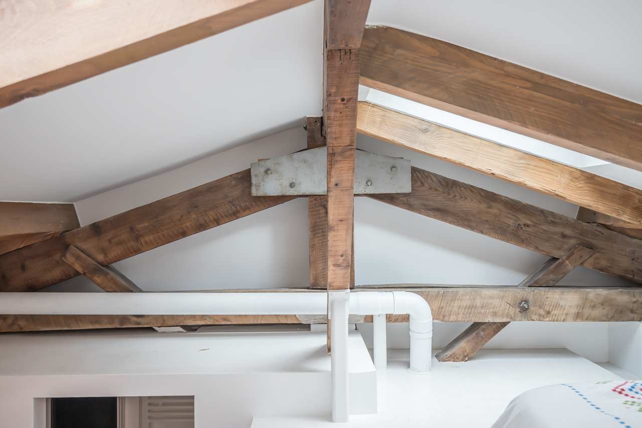 Mini-loft redesigned by architect