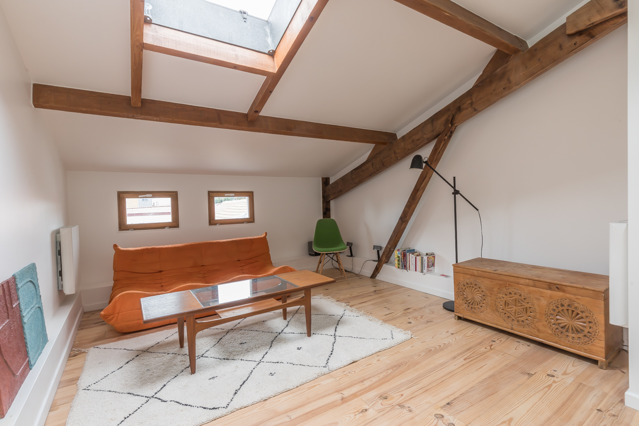 Mini-loft redesigned by architect