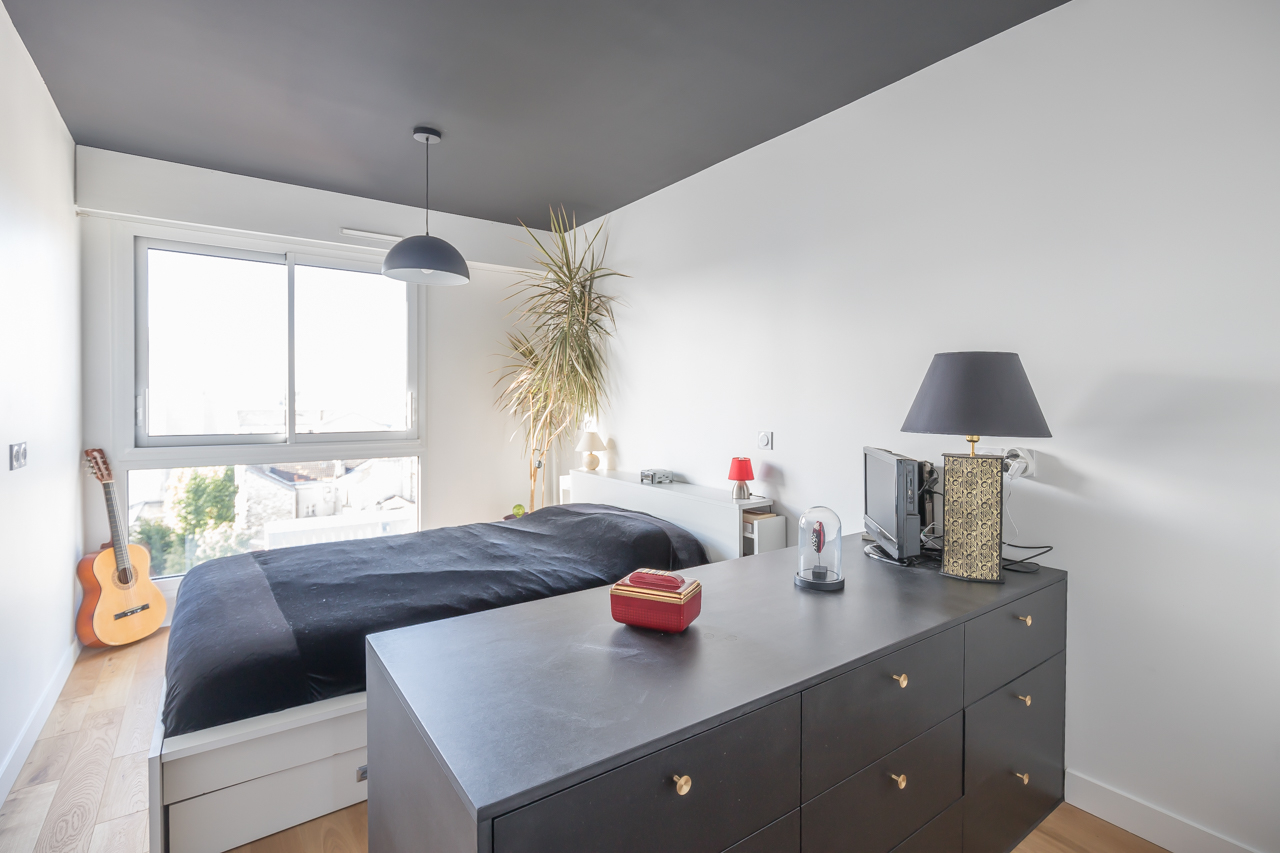 Contemporary apartment with a view