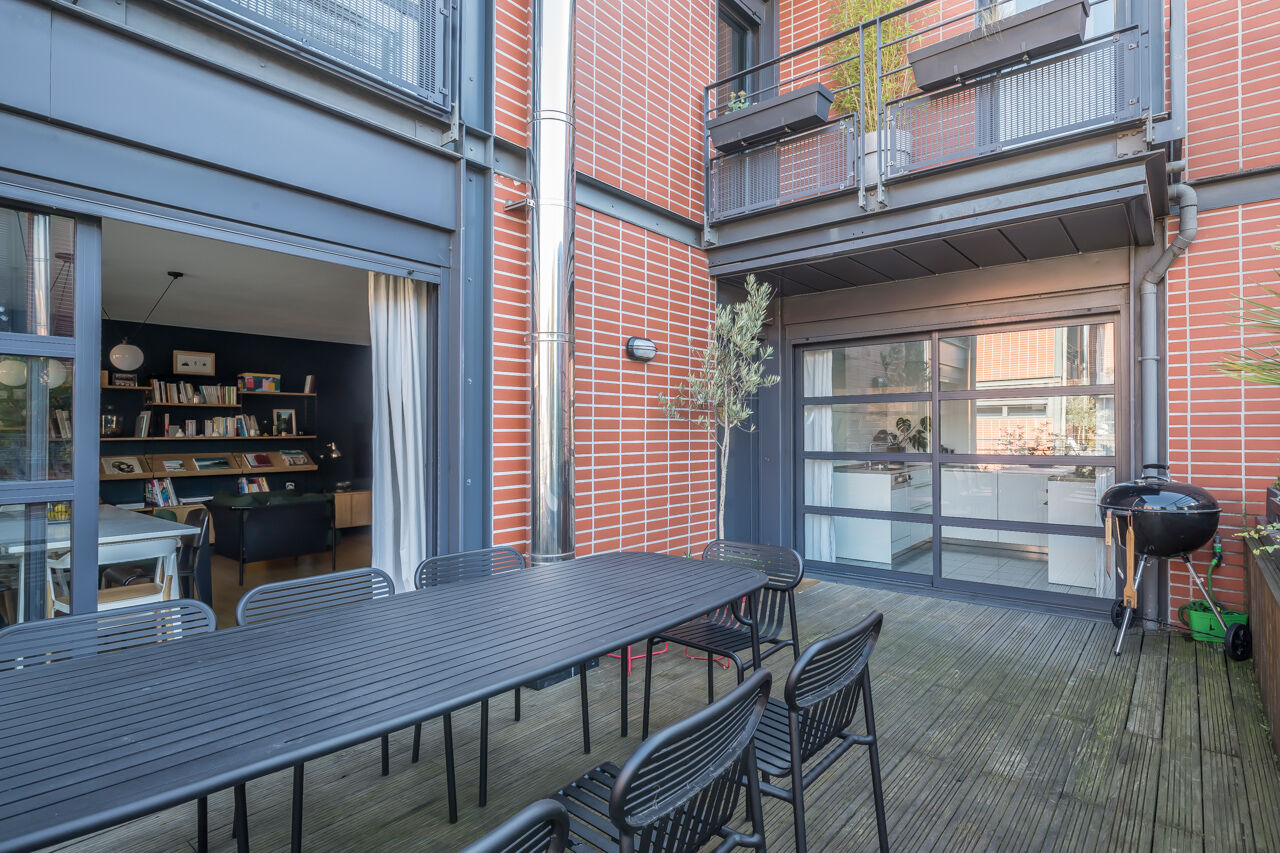 Duplex contemporain avec terrasse