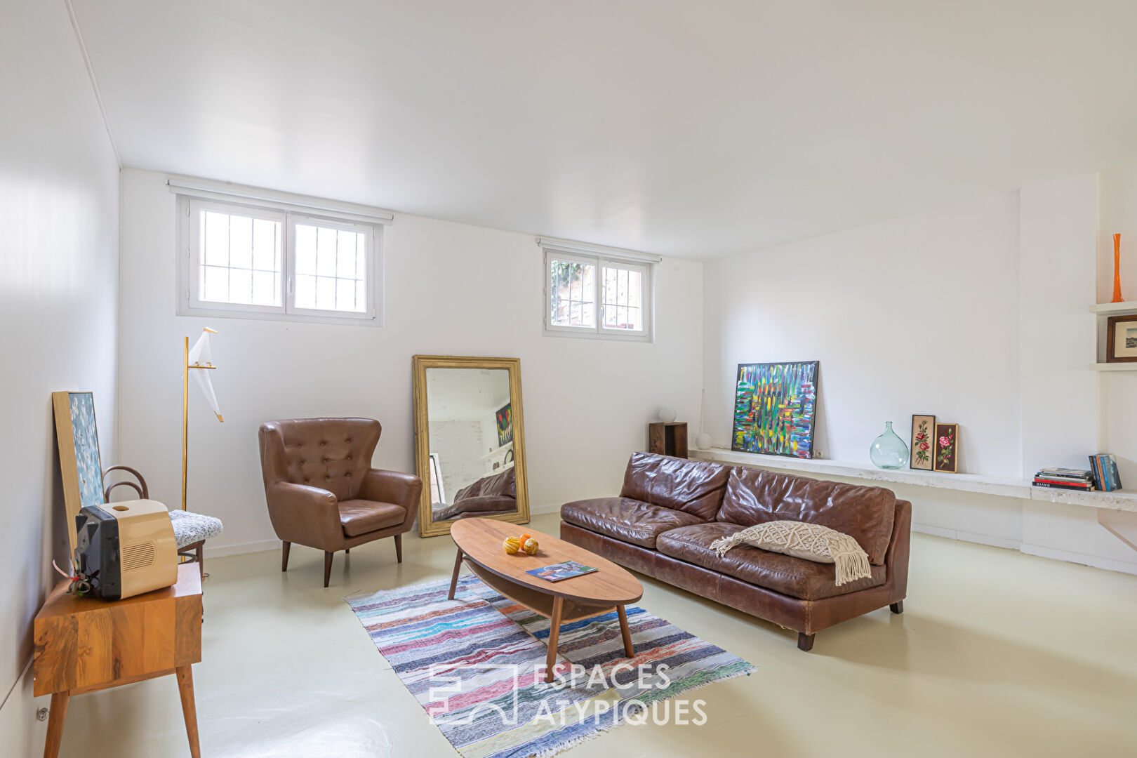 Loft between two courtyards
